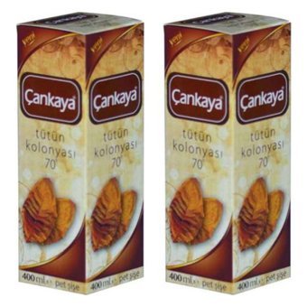 Çankaya 70 Derece Tütün Kolonya 2x400 ml