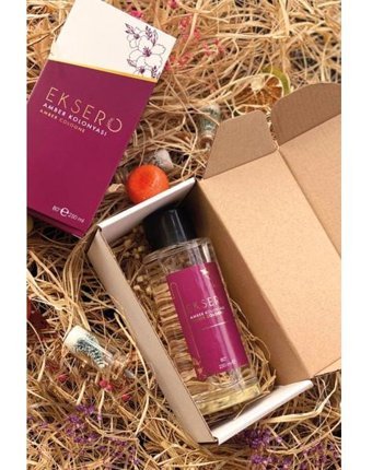 Eksero 80 Derece Amber Cam Şişe Kolonya 250 ml