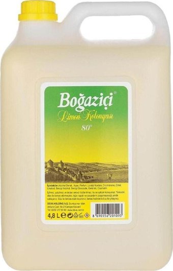 Boğaziçi 80 Derece Kolonya 4.8 lt