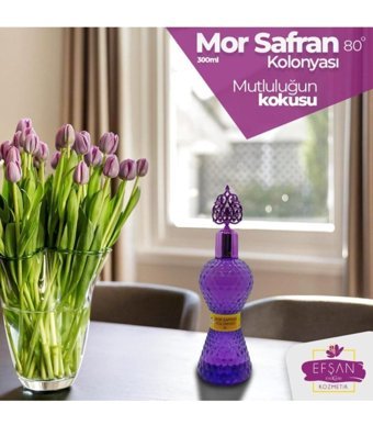 Efşan Hediyelik Ve Kozmetik 80 Derece Safran Kolonya 300 ml