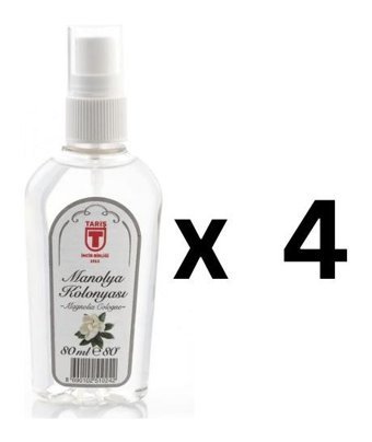 Tariş Manolya Sprey Kolonya 4x80 ml