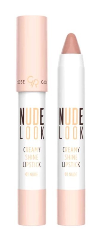 Golden Rose Nude Look Creamy Shine 1 Mat Krem Kalem Ruj