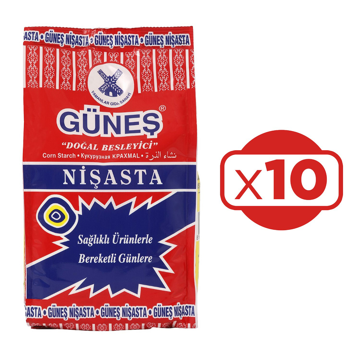 Güneş Mısır Nişastası 10x800 gr