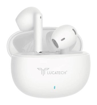 Lucatech Air Pods 4 Moonstar LT450 Samsung Redmi Oppo Huawei ile Uyumlu 5.2 Kulakiçi Bluetooth Kulaklık Beyaz