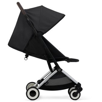 Cybex Orfeo 2024 Çift Yönlü Katlanır 360 Derece Dönebilen Tam Yatar Kabin Tipi Bebek Arabası Moon Black