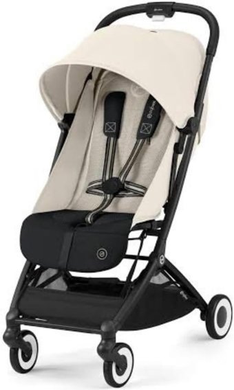 Cybex Orfeo 2024 Çift Yönlü Katlanır 360 Derece Dönebilen Tam Yatar Kabin Tipi Bebek Arabası Canvas White