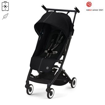 Cybex Libelle Çift Yönlü Katlanır 360 Derece Dönebilen Tam Yatar Kabin Tipi Bebek Arabası Moon Black
