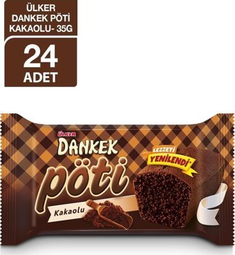 Ülker Dankek Pöti Kakaolu Kek 24x35 gr