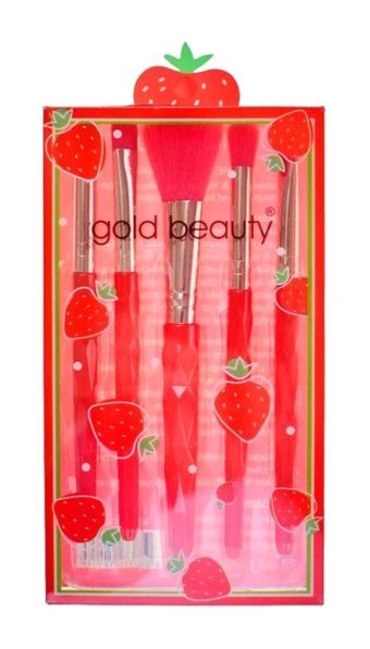Gold Beauty EP-460 5'li Allık Eyeliner Far Makyaj Fırça Seti