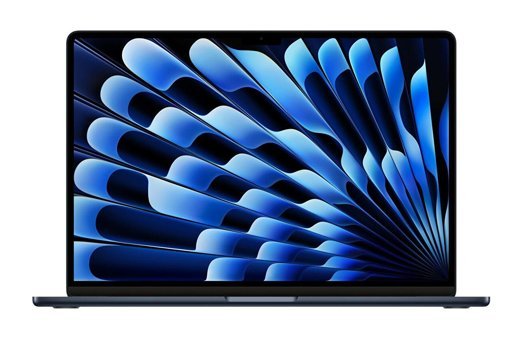 Apple Macbook Air M3 Çip MXD43TU/A 8CPU 10GPU Çekirdekli 16 GB Ram 512 GB SSD 13.6 inç QHD+ macOS Sonoma Ultrabook Laptop Gece Yarısı