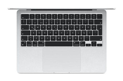 Apple Macbook Air M3 Çip MRXQ3TU/A 8CPU 8GPU Çekirdekli 8 GB Ram 256 GB SSD 13.6 inç QHD+ macOS Sonoma Ultrabook Laptop Gümüş