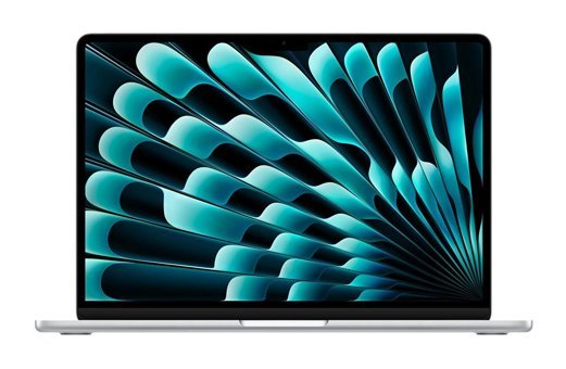 Apple Macbook Air M3 Çip MRYP3TU/A 8CPU 10GPU Çekirdekli 8 GB Ram 256 GB SSD 15.3 inç QHD+ macOS Sonoma Ultrabook Laptop Gümüş