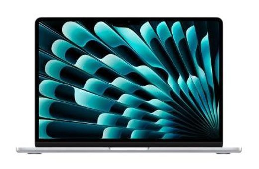 Apple Macbook Air M3 Çip MRYQ3TU/A 8CPU 10GPU Çekirdekli 8 GB Ram 512 GB SSD 15.3 inç QHD+ macOS Sonoma Ultrabook Laptop Gümüş