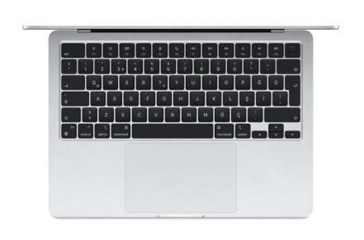 Apple Macbook Air M3 Çip MRYQ3TU/A 8CPU 10GPU Çekirdekli 8 GB Ram 512 GB SSD 15.3 inç QHD+ macOS Sonoma Ultrabook Laptop Gümüş