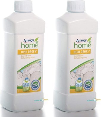 Amway Home Dish Drops Aleo Vera Kokulu Organik Sıvı El Bulaşık Deterjanı 1 lt-1 lt