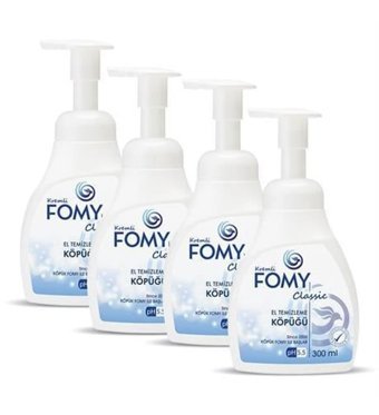 Fomy Classic Köpük Sıvı Sabun 4'lü 400 ml
