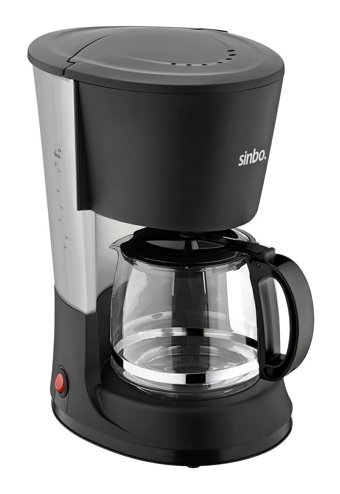 Sinbo SCM 2938 Filtreli Karaf 1200 ml Hazne Kapasiteli 800 W Siyah Filtre Kahve Makinesi
