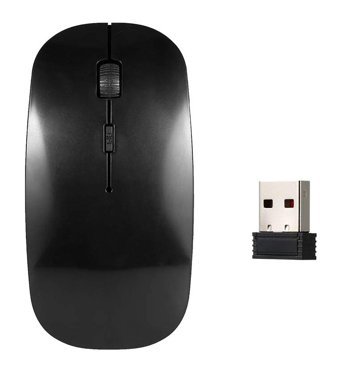 Qaohe Kablosuz Siyah Optik Mouse