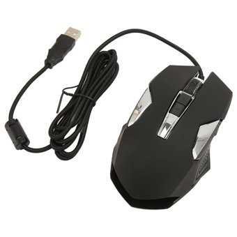 Dsheng M8S 8 RGB Sessiz Makrolu Kablolu Siyah Optik Gaming Mouse