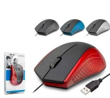 Hadron HD5692 Kablolu Kırmızı Siyah Optik Mouse