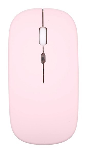 Mistaha Sessiz Kablosuz Toz Pembe Optik Mouse