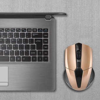 Yctze Ergonomik Kablosuz Rose Gold Optik Mouse