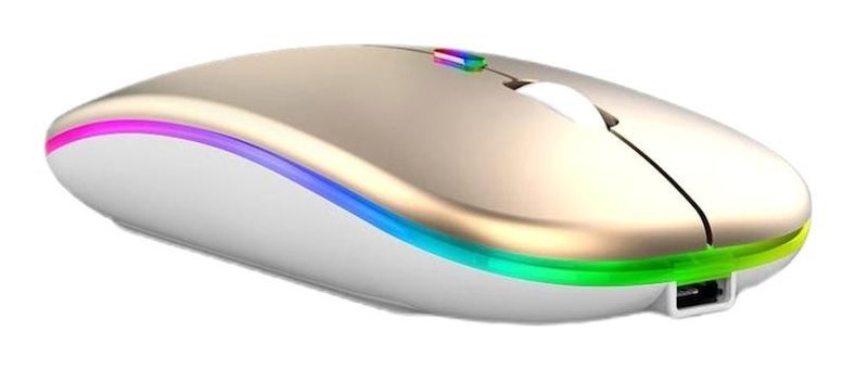 Jms RGB Kablosuz Rose Gold Optik Mouse
