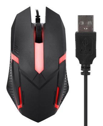 Broleo Ergonomik Kablolu Siyah Optik Gaming Mouse