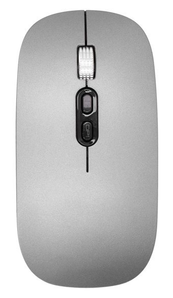 Topiky Ergonomik Makrolu Kablosuz Gri Optik Mouse