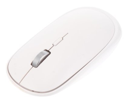 Hemobllo Sessiz Kablosuz Beyaz Optik Mouse