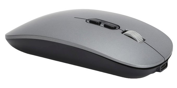 Sxhlseller Sessiz Kablosuz Gri Mikro Mouse