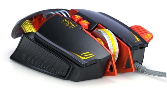Bestonzon V9 Makrolu Kablolu Siyah Optik Gaming Mouse