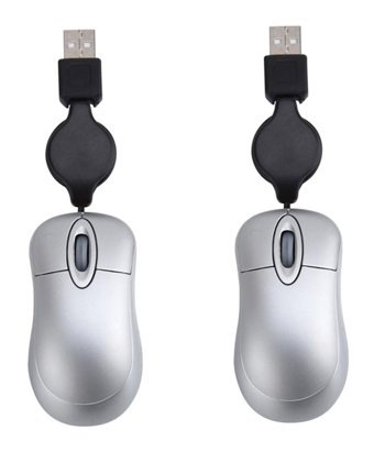 Partykindom Kablolu - Kablosuz Gri Optik Mouse