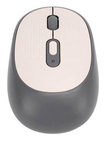 Gowenic Sessiz Ergonomik Kablosuz Krem Optik Mouse