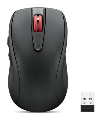 Lenovo WL500 Sessiz Kablosuz Siyah Optik Mouse