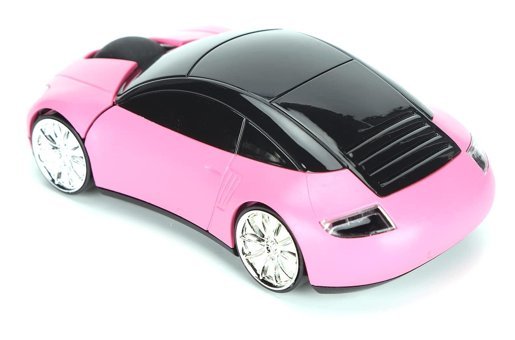 Ccylez Ergonomik Kablosuz Pembe Optik Mouse
