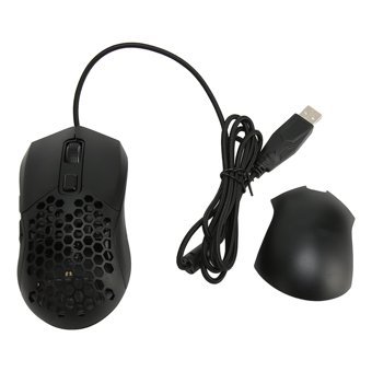 Shanrya Programlanabilir RGB Makrolu Kablolu Siyah Optik Gaming Mouse
