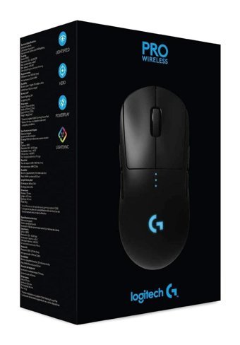 Logitech G Pro RGB Makrolu Kablosuz Siyah Optik Gaming Mouse