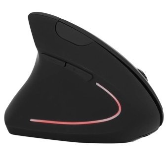 Ciciglow Tablet Uyumlu RGB Ergonomik Dikey Makrolu Kablosuz Siyah Optik Gaming Mouse