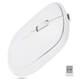 Topiky Sessiz Ergonomik Kablosuz Beyaz Optik Mouse