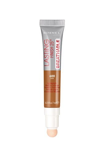 Rimmel London Lasting Finish 25Hr Breathable 600 Dark Nemlendiricili Göz Altı Krem Tüp Kapatıcı