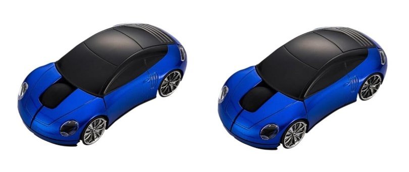 Gatuida Araba Görünümlü Kablosuz Mavi Optik Mouse