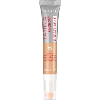 Rimmel London Lasting Finish 25Hr Breathable 300 Medium Nemlendiricili Göz Altı Krem Tüp Kapatıcı