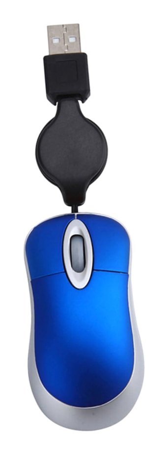 Bestonzon Sessiz Kablolu Mavi Optik Mouse