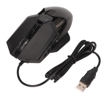 Sxhlseller M8S 8 RGB Sessiz Ergonomik Makrolu Kablolu Siyah Optik Gaming Mouse