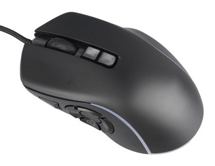 Gowenic RGB Makrolu Kablolu Siyah Optik Gaming Mouse