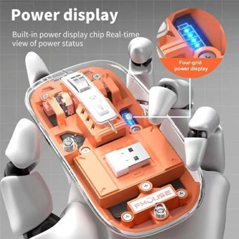 Cankypu Wirel Kablosuz Mavi Optik Mouse