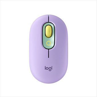 Logitech Daydream Emoji Sessiz Kablosuz Lila Optik Mouse