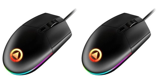 Partykindom RGB Sessiz Ergonomik Makrolu Kablolu Siyah Optik Gaming 2 Adet Mouse