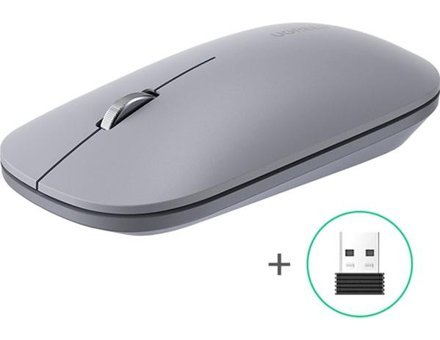 Huahai Sessiz Kablosuz Gri Optik Mouse